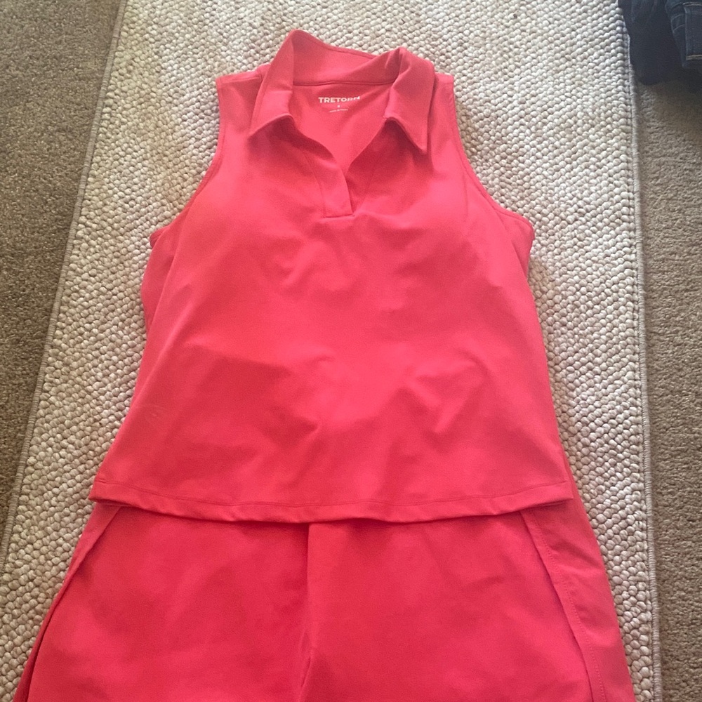 Tretorn Vibrant Pink Polo Shirt